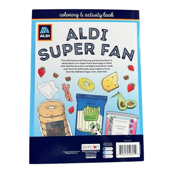 ALDI SUPER FAN COLORING & ACTIVITY BOOK - NEW! - Picture 2 of 9